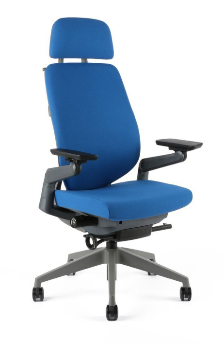 Office Pro kancelářská židle Karme F-03 modrá + 3 roky prodloužená záruka + vyzkoušjte na showroomu + autorizovaný prodejce