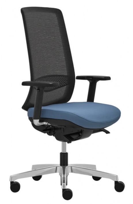 Rim kancelářská židle Victory VI 1401 černý rám vysoký opěrák + 5 let prodloužená záruka