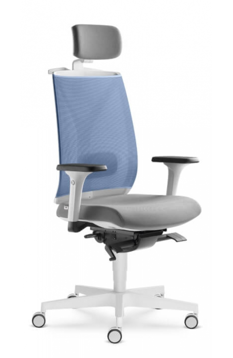 LD SEATING kancelářská židle Leaf 504-SYQ bílá