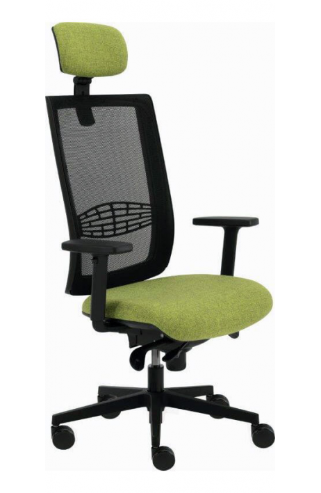 ALBA kancelářská židle Kent síťovaná černá