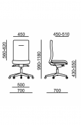 RIM kancelářská židle Focus FO 642 C